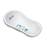 Picture of Bath 84 cm with plug and anti slip mat THE SMURFS